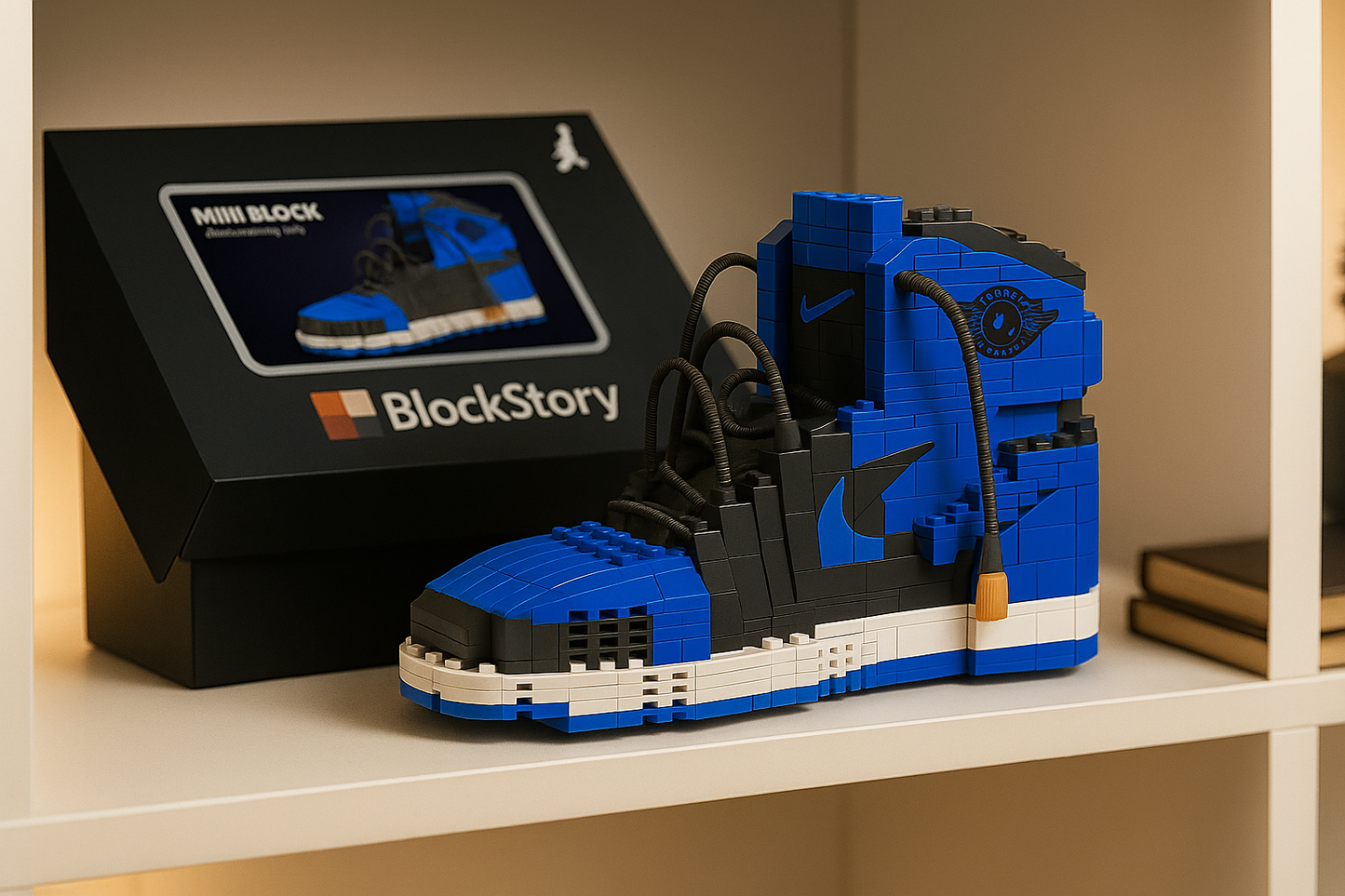 AJ Royal Sneaker Collectible - Block Build Kit