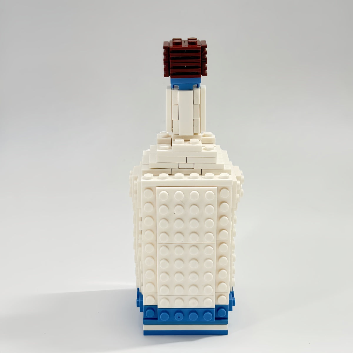 Silver Goose Edition Block Vodka Bottle