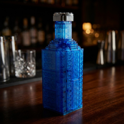 Abs Vodka Bottle Blue Frost Edition Block
