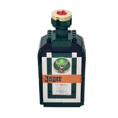 Jager Herbal Liqueur Block Bottle