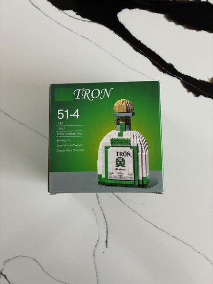 Tron Tequila Block Bottle