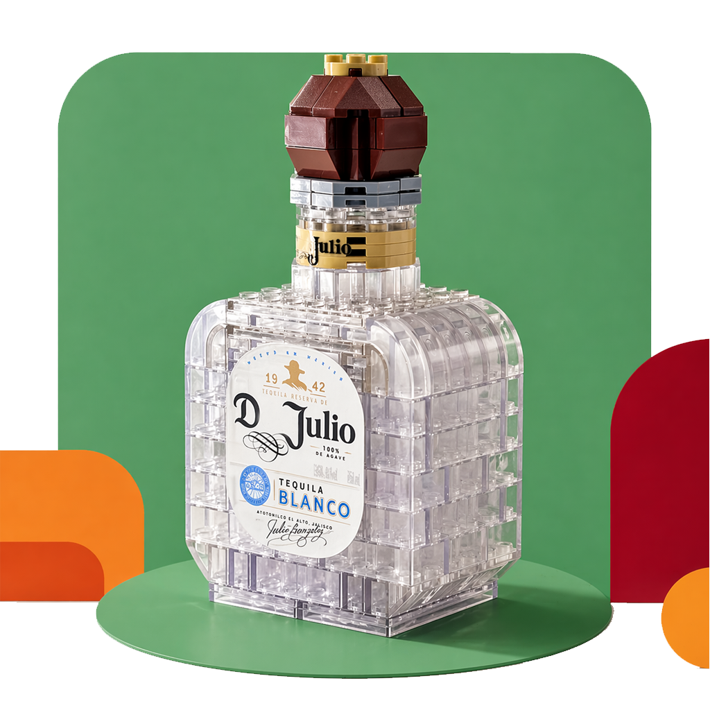 D-Julio Tequila Block Bottle