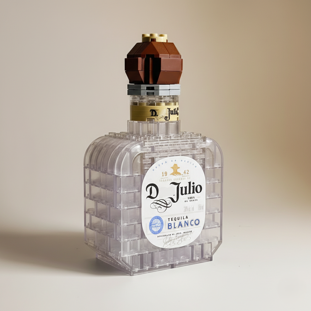 D-Julio Tequila Block Bottle