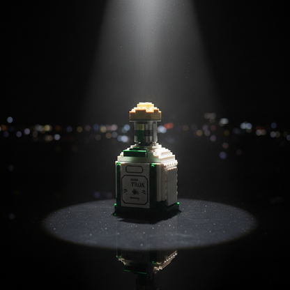 Tron Tequila Block Bottle