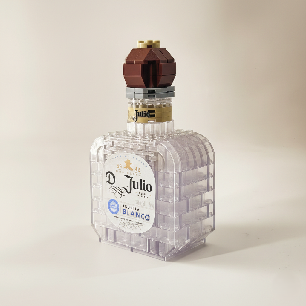 D-Julio Tequila Block Bottle