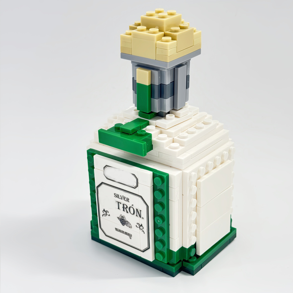 Tron Tequila Block Bottle