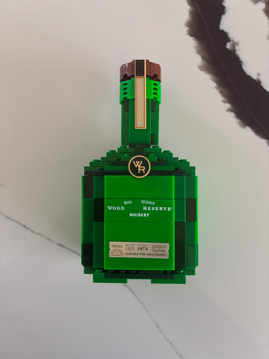 Wood Reserve Premium Whiskey Block Bottle