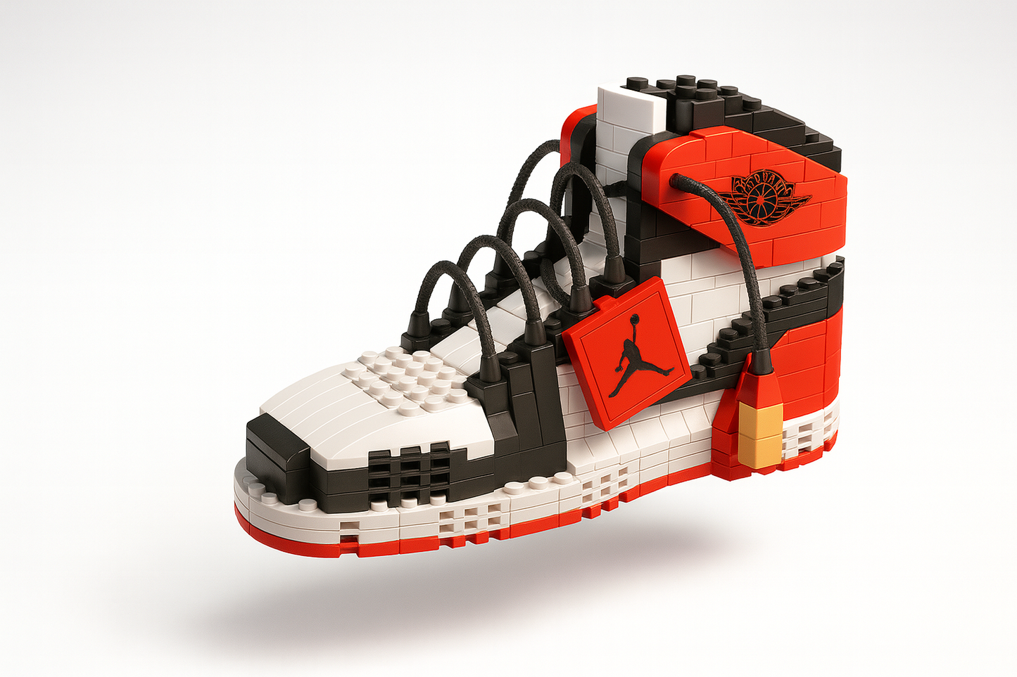AJ Black Toe Sneaker Collectible – Block Build Kit