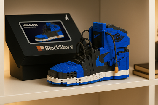 AJ Royal Sneaker Collectible - Block Build Kit