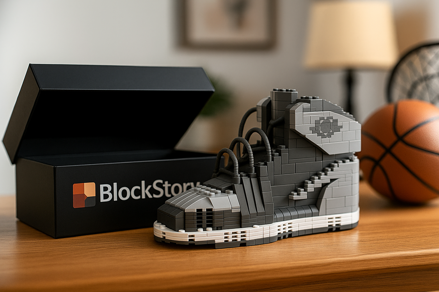 AJ Shadow Sneaker Collectible - Block Build Kit